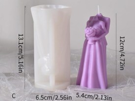 Molde silicona pareja de novios 